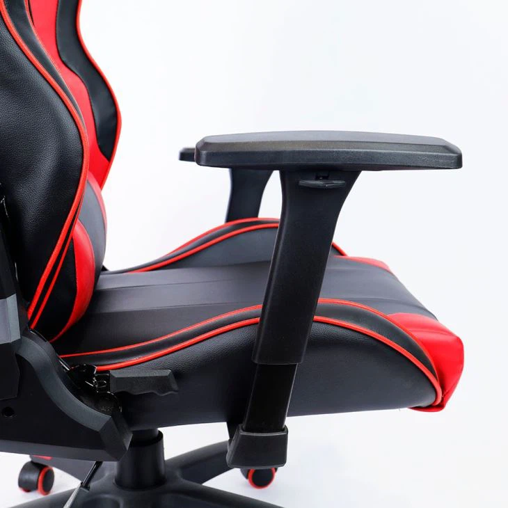 Modern Red Leather Gaming Racing Office Chair