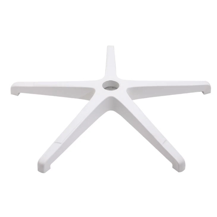 White Nylon High 5-Star Chair Base Chair Legs