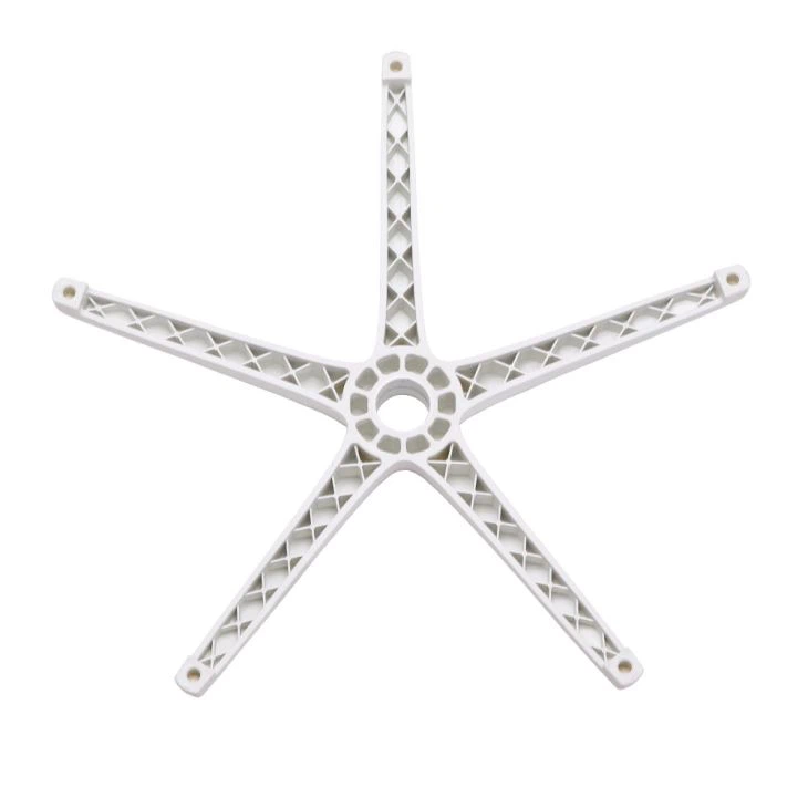 White Nylon High 5-Star Chair Base Chair Legs